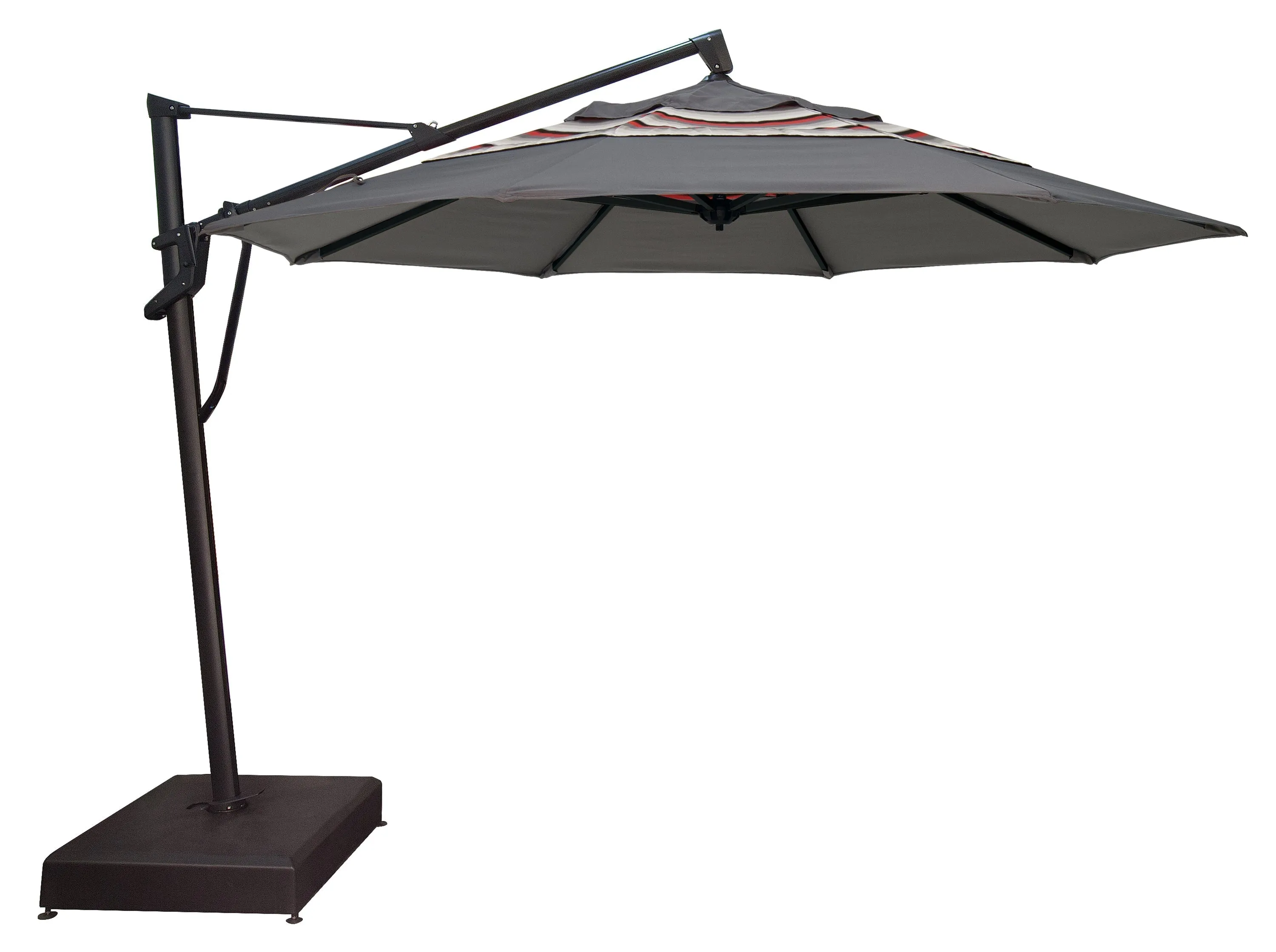 11' AKZ PLUS - Octagonal Cantilever Umbrella Quick Ship Treasure Garden