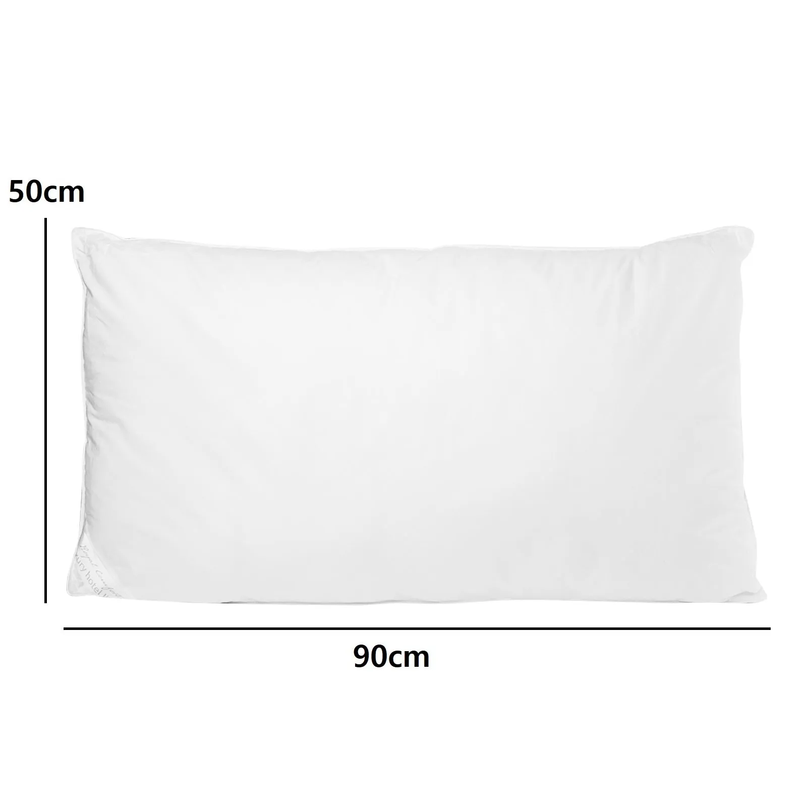 2 Pack Cotton Cover | 233TC Microfibre Luxury Signature Hotel Pillow