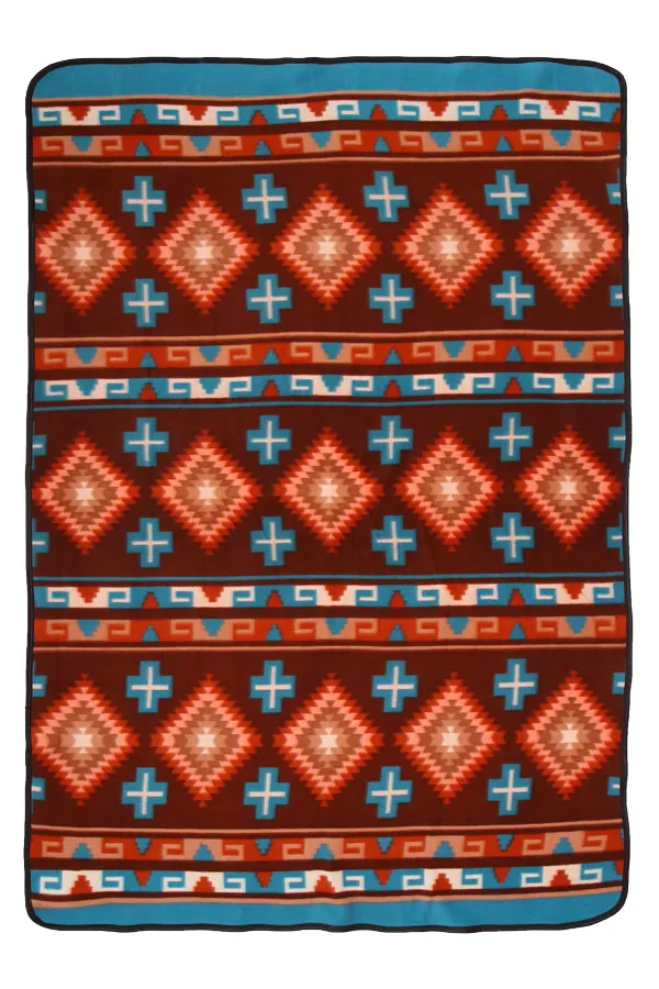 60" X 80" Fleece Lodge Blanket #15