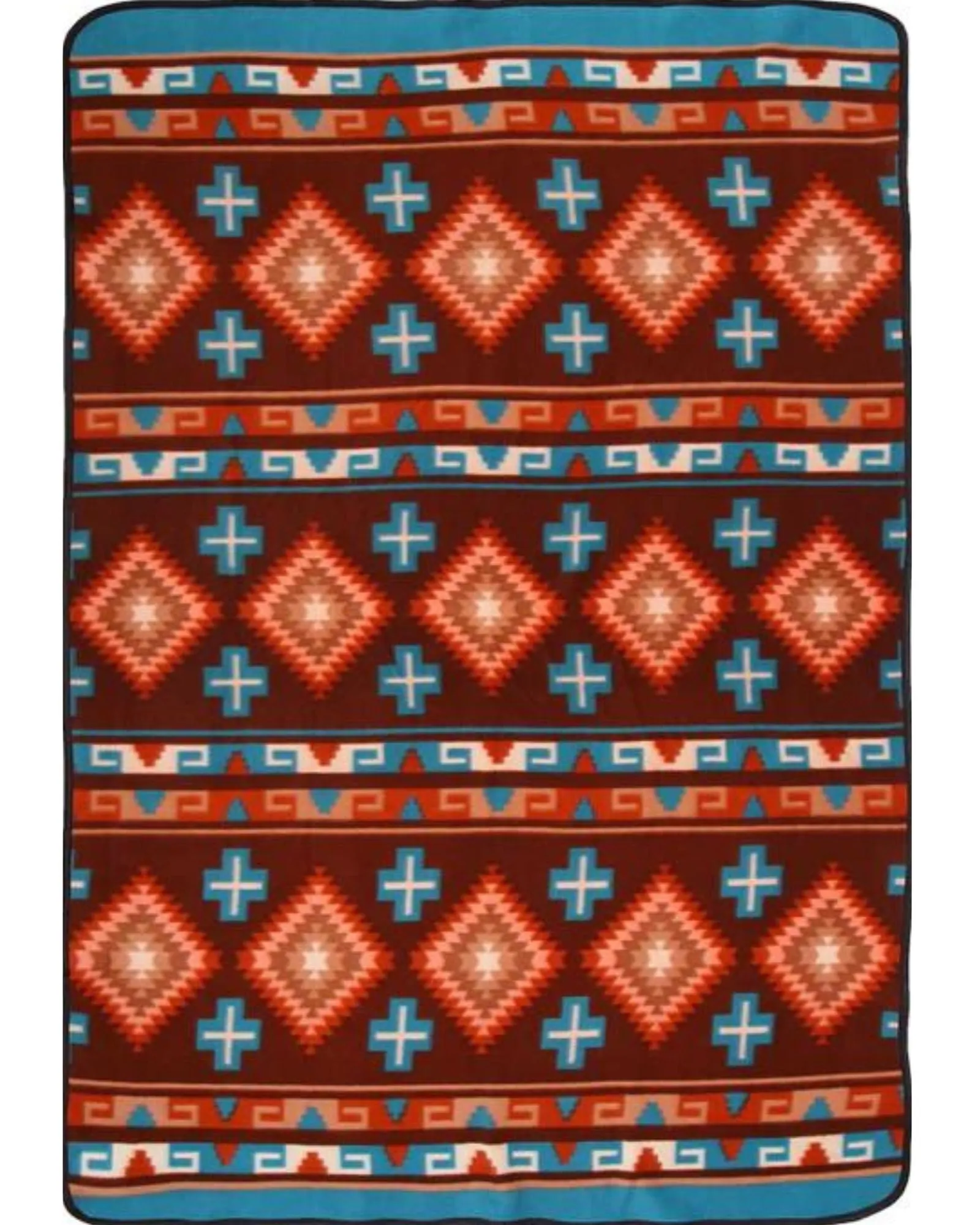 60" X 80" Fleece Lodge Blanket #15