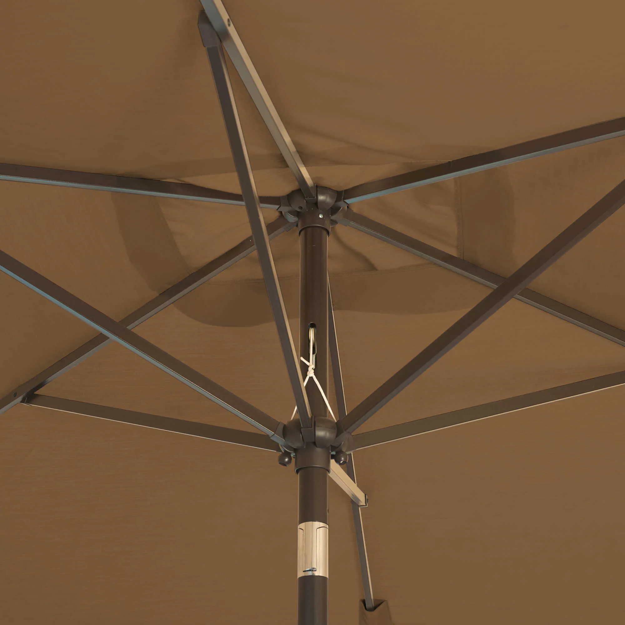 Adriatic 6.5-ft x 10-ft Rectangular Market Umbrella in Olefin