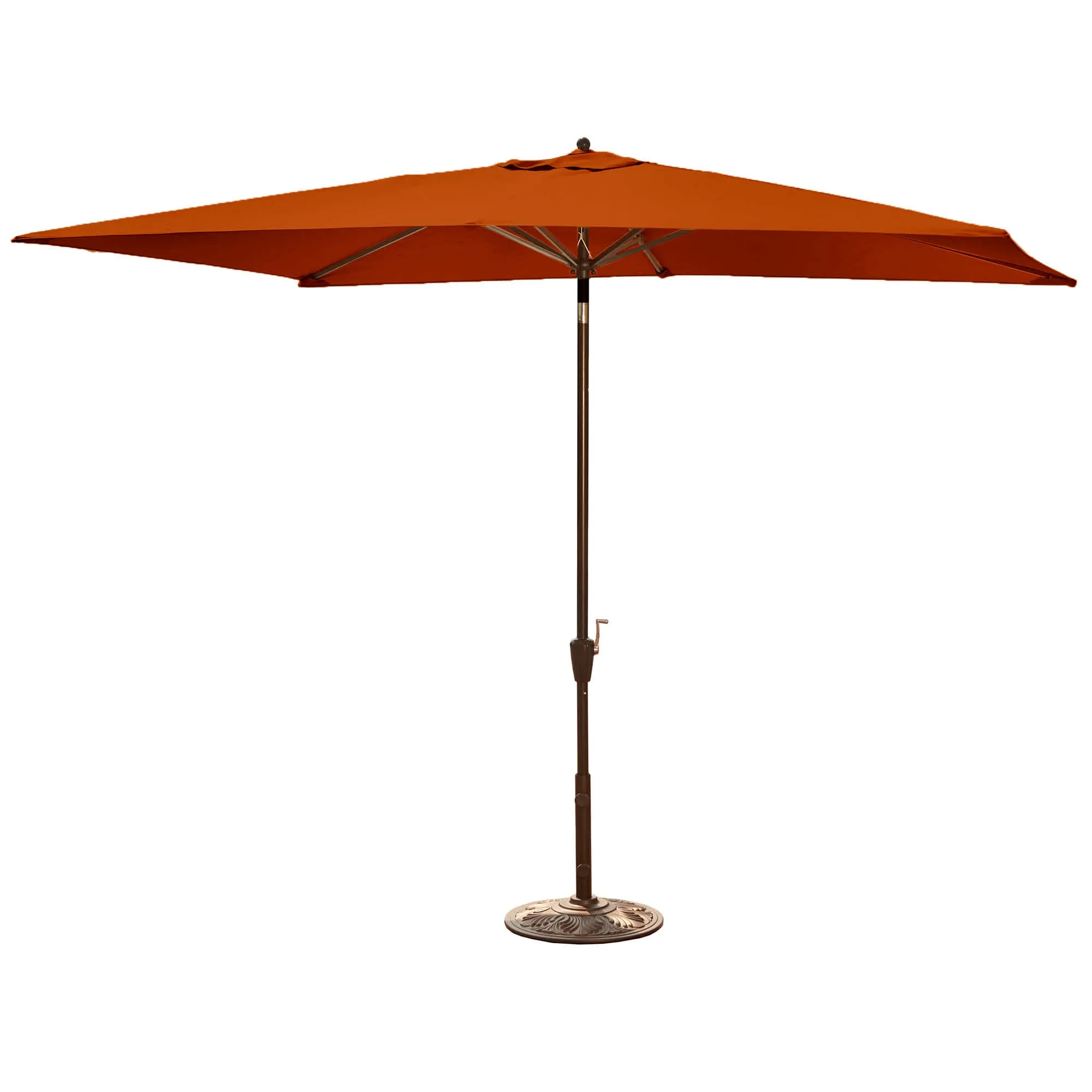 Adriatic 6.5-ft x 10-ft Rectangular Market Umbrella in Olefin