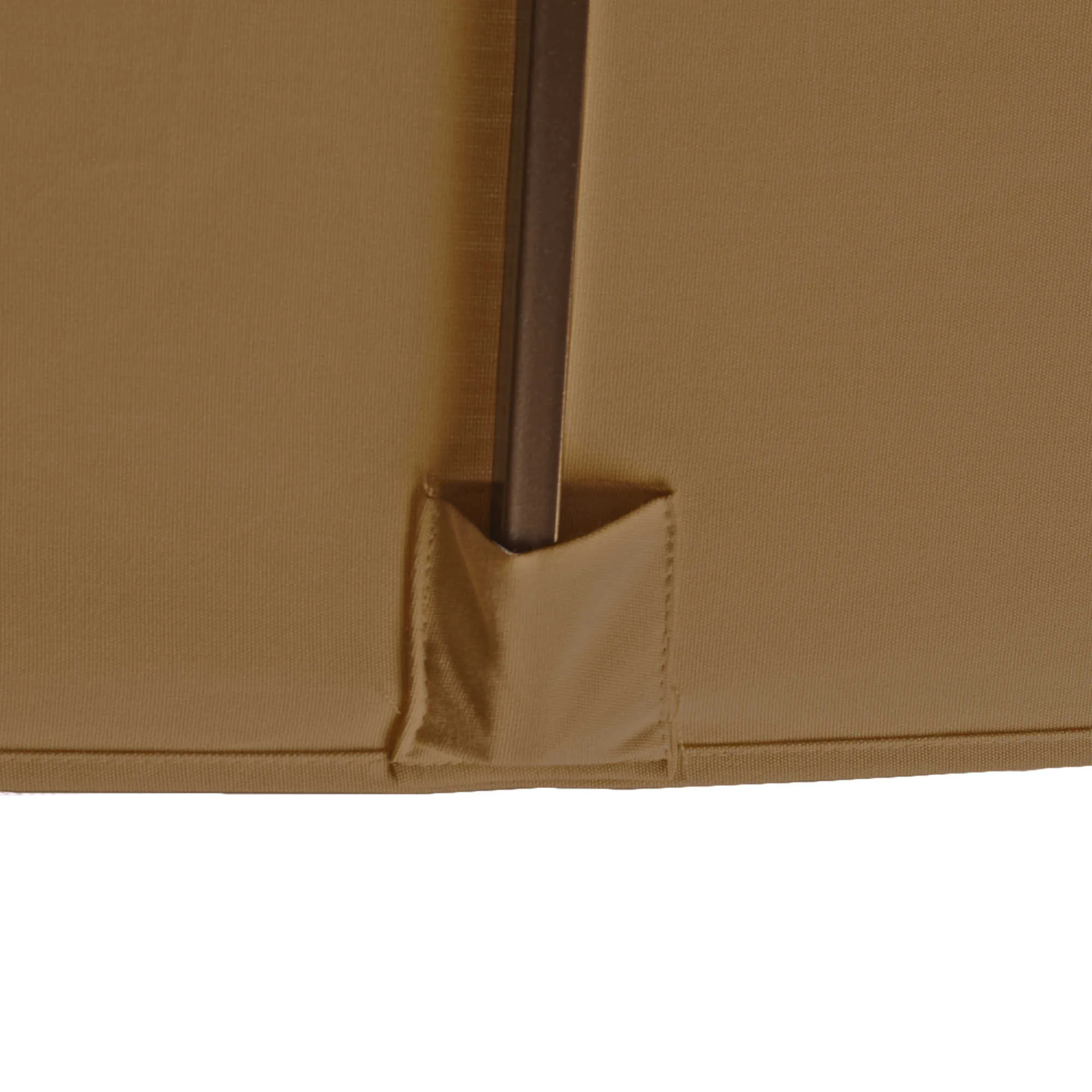 Adriatic 6.5-ft x 10-ft Rectangular Market Umbrella in Olefin