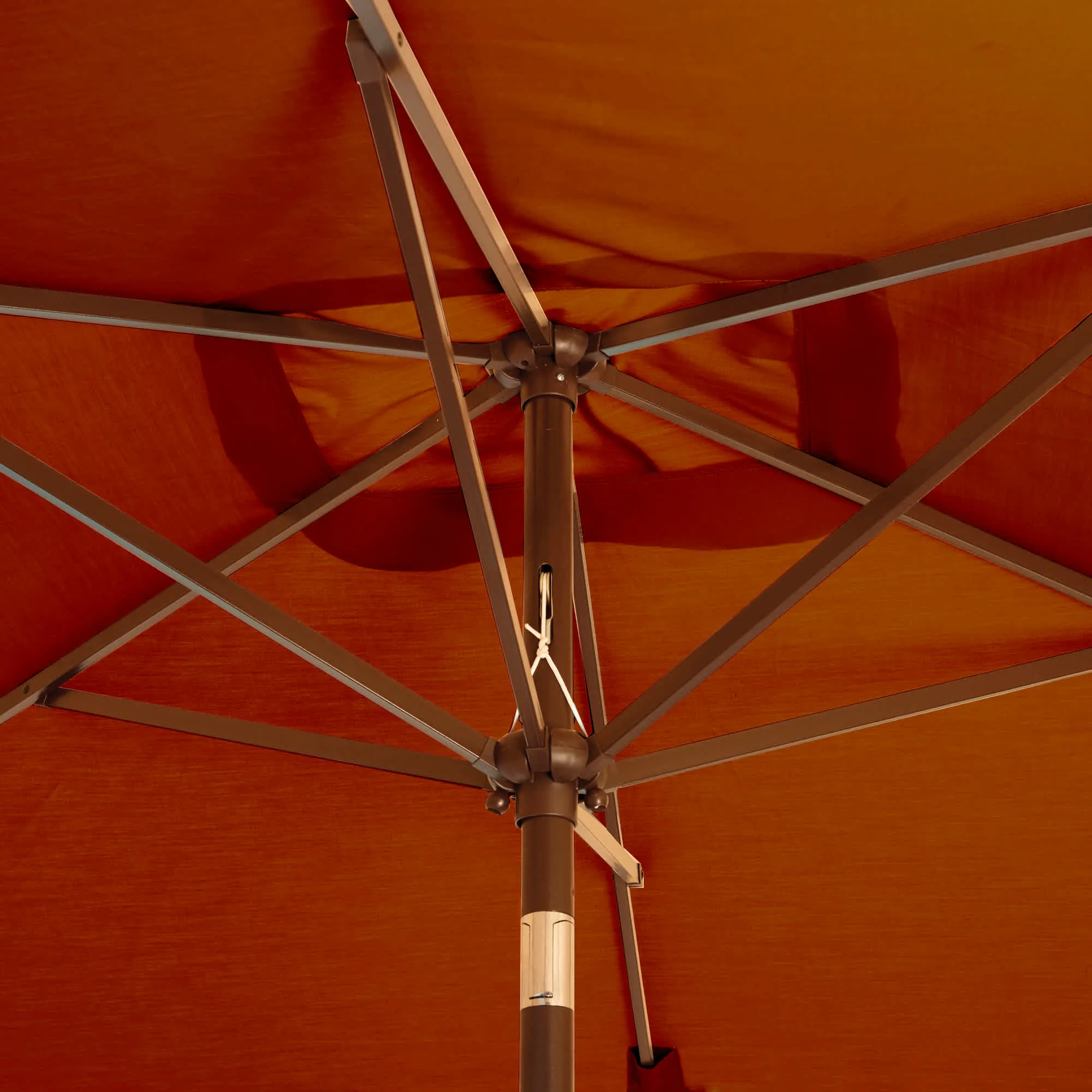 Adriatic 6.5-ft x 10-ft Rectangular Market Umbrella in Olefin