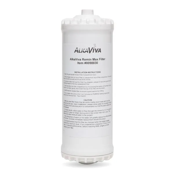 AlkaViva Vesta GL Remineralizer Max Filter