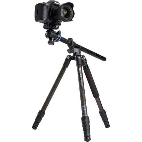 Benro GoPlus Travel Series 1, Carbon Fibre, 3 Section, Twist Lock, V1 Ball Head, 10kg PL
