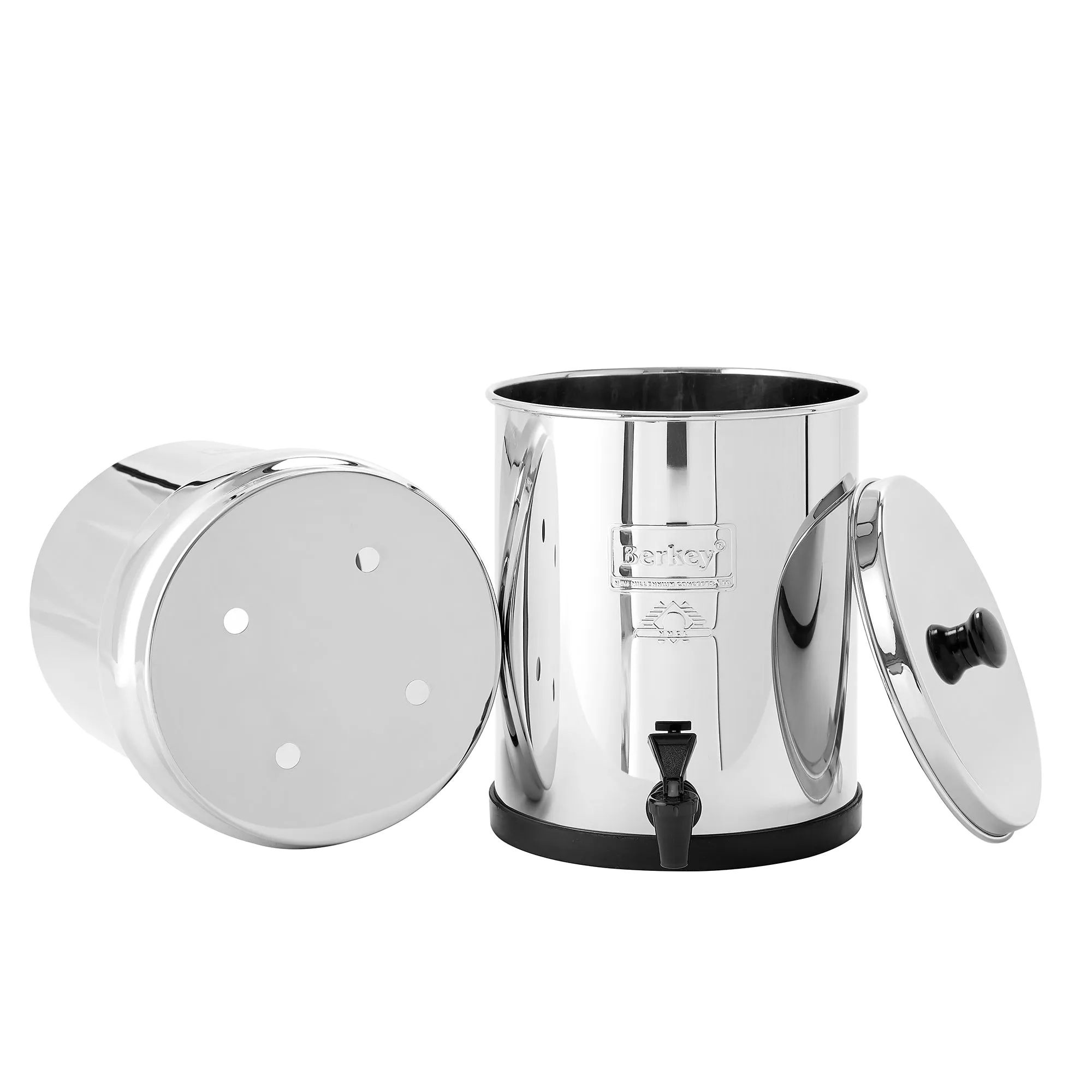 Big Berkey Water Filter System 2.25 Gallons (8.5 L) with Accessories
