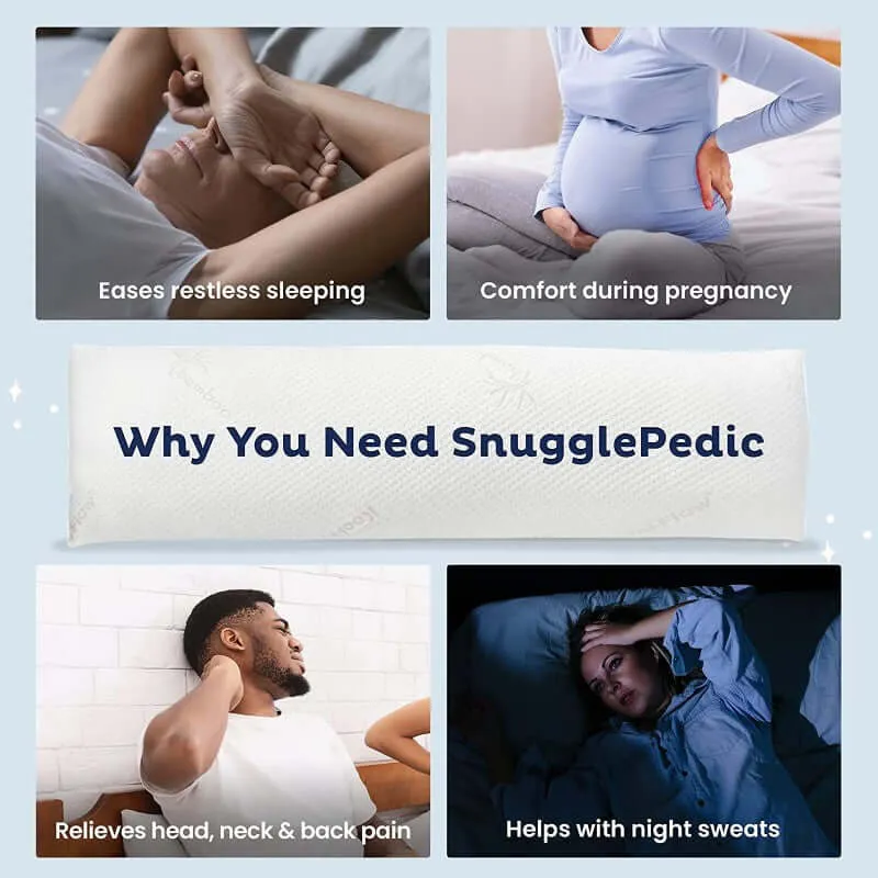 Body Pillow Memory Foam Support Pillow