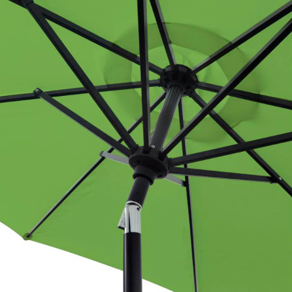 Bond 9' Ft Aluminum Market Umbrella Spring Green Color Polyester Canopy 59634