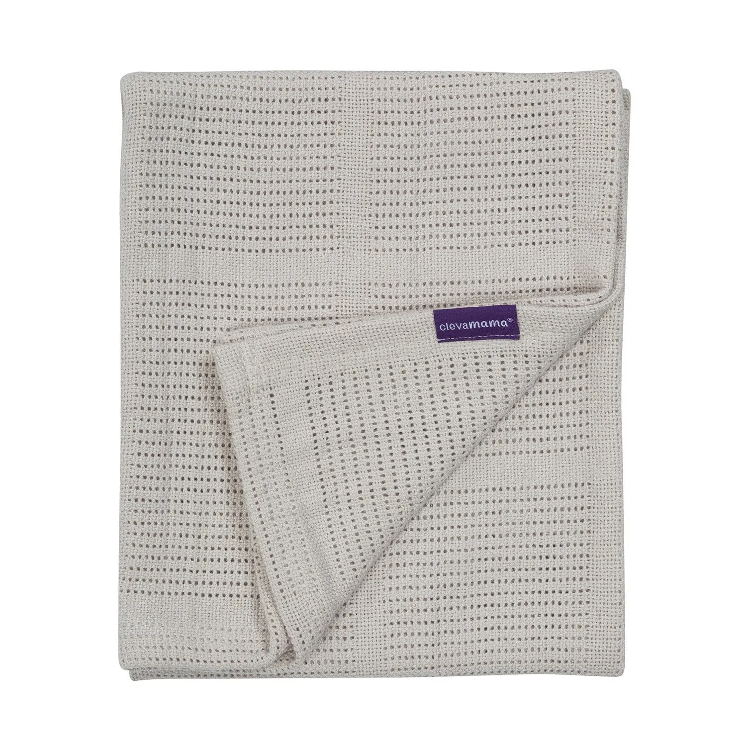 Clevamama Cot Cellular Blanket (120 cm x 140 cm)