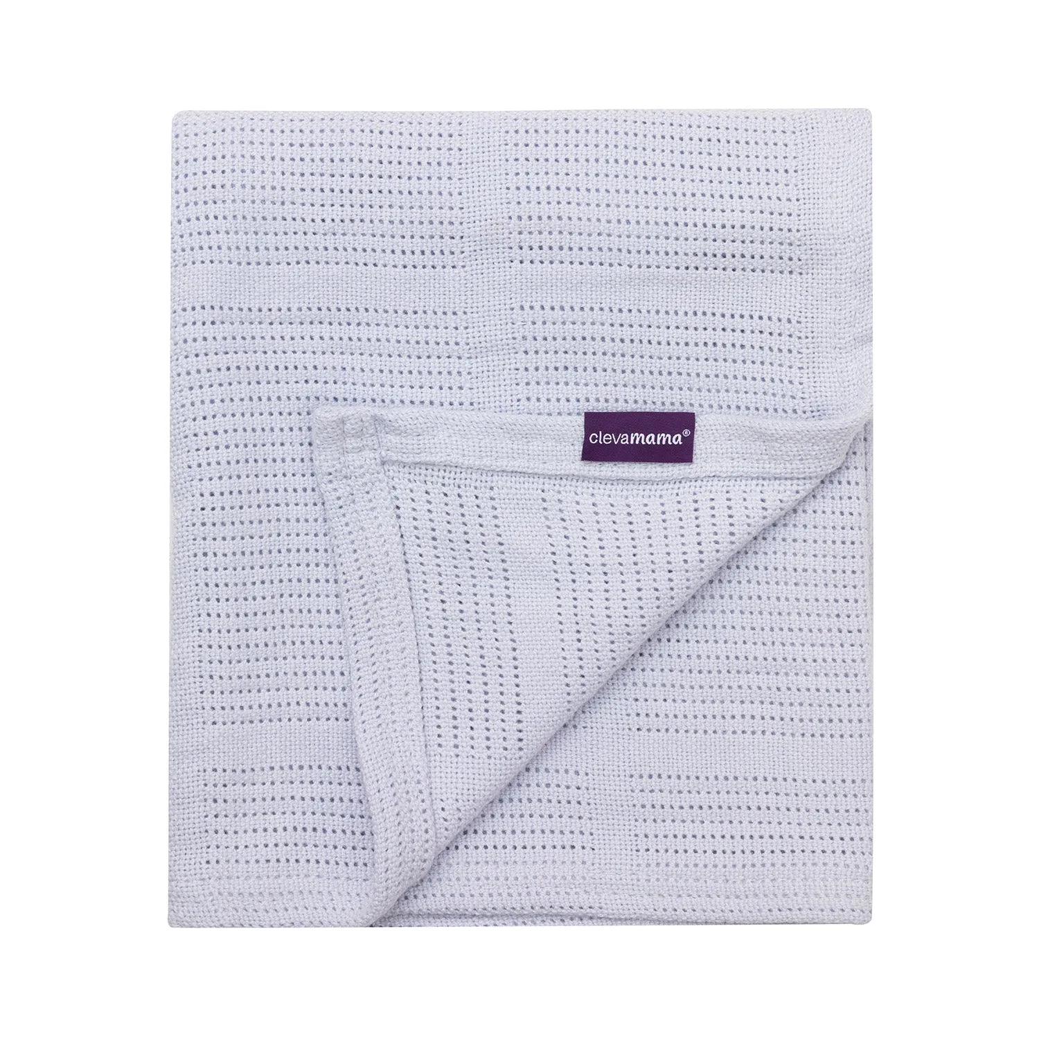 Clevamama Cot Cellular Blanket (120 cm x 140 cm)