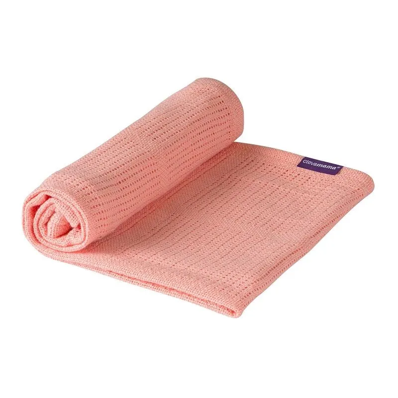 Clevamama Cot Cellular Blanket (120 cm x 140 cm)