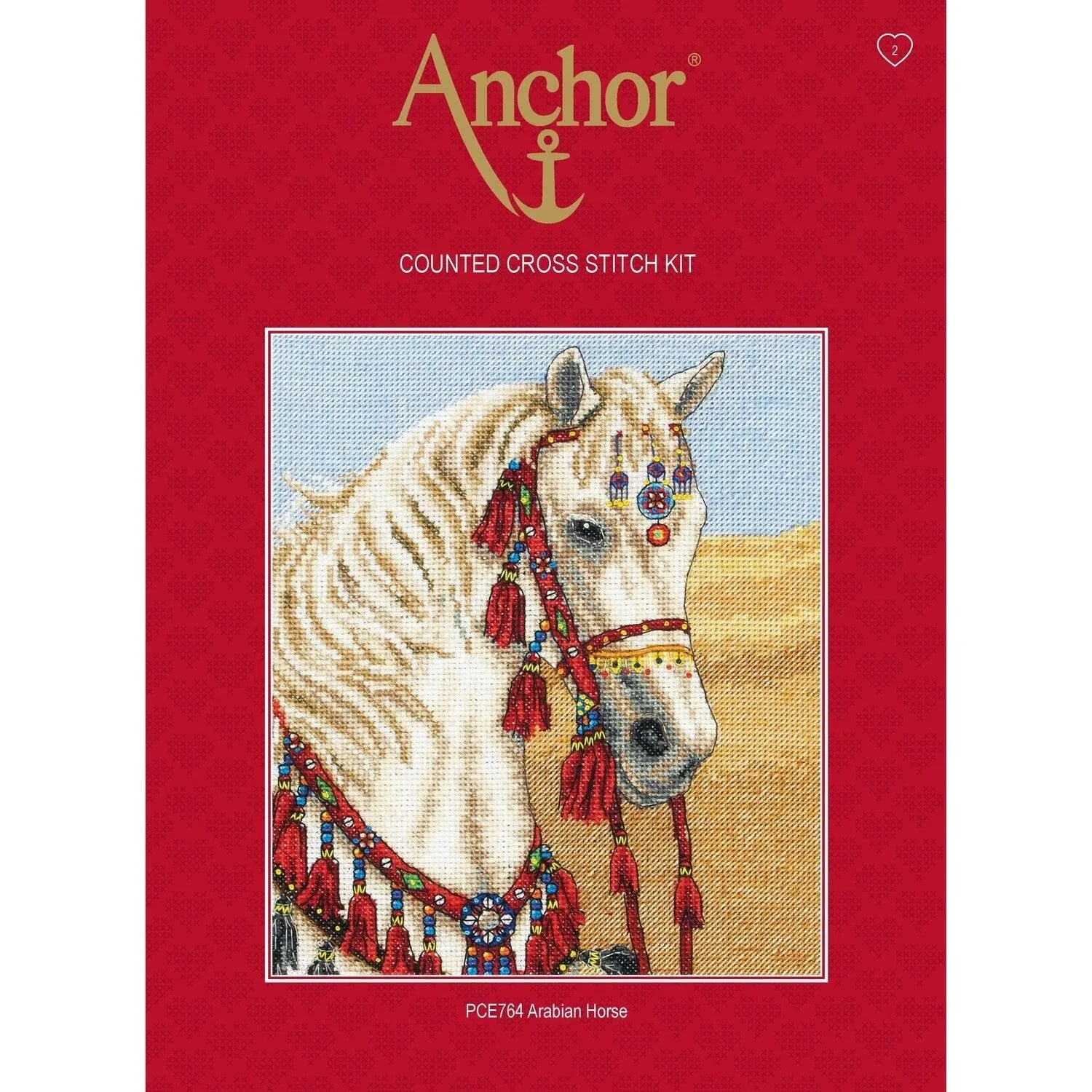 Cross Stitch Kit Anchor - Arabian Horse