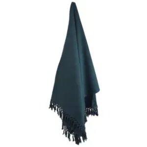 Denim Sade Cotton Throw - 130cm x 170cm