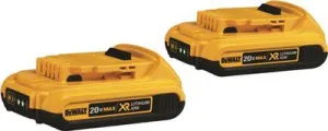 Dewalt 20 Volt Max Compact Xr Lithium Ion' 2 Pack