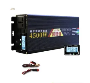 Electrical Caravan modified Sine Wave Power Inverter 4500W 12V to 220V Short Circuit Protection