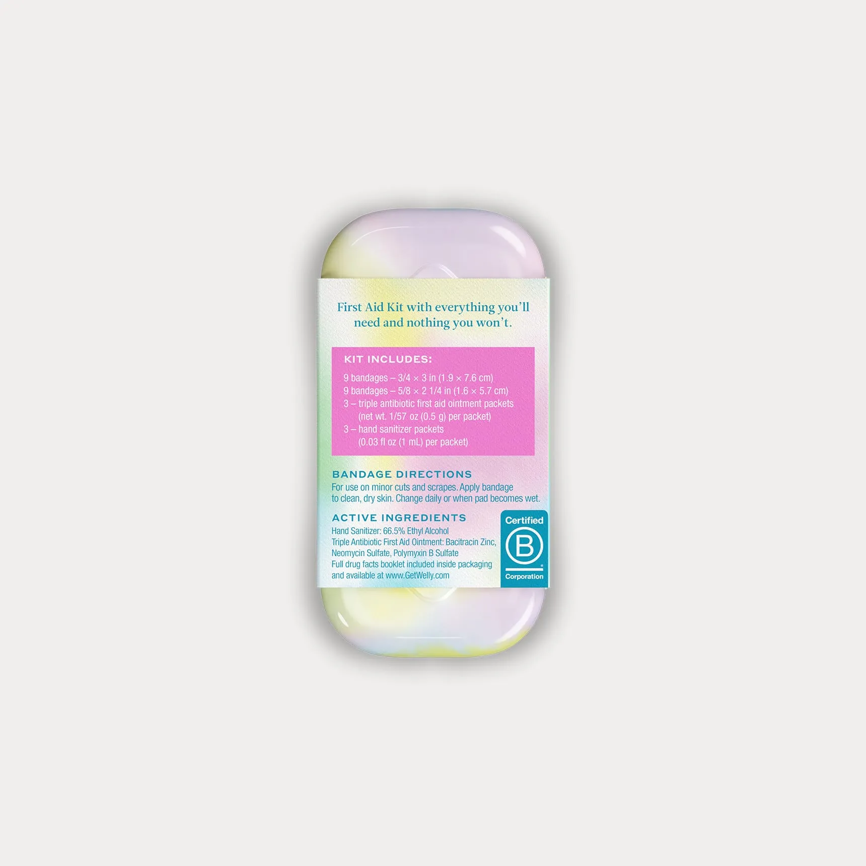First Aid Kit - Colorwash 24CT
