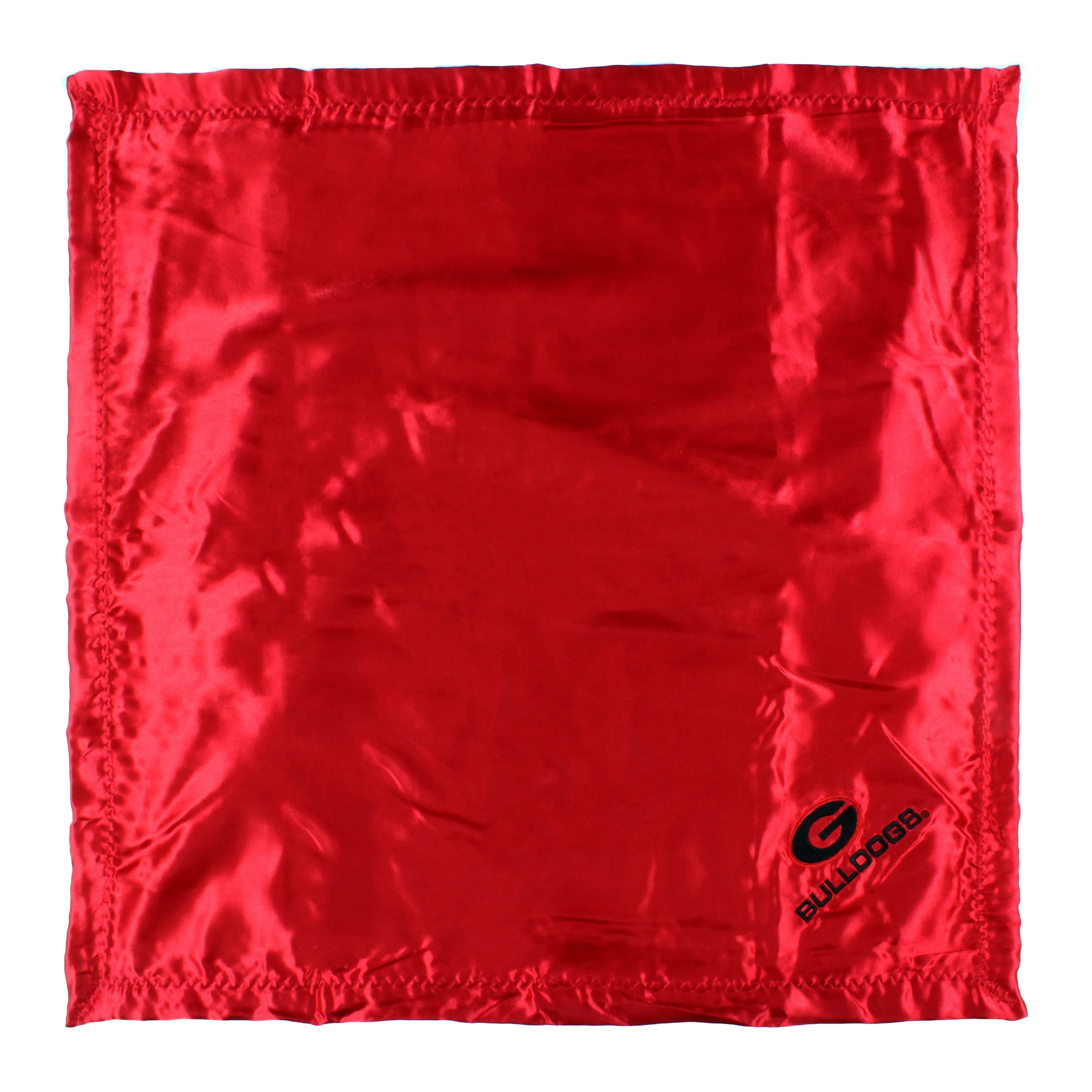Georgia Bulldogs Silky and Super Soft Plush Baby Blanket, 28" x 28"