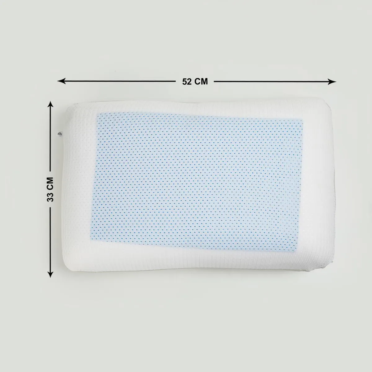 Home Centre Slumber Gel Memory Foam Pillow - 52x33cm