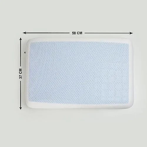 Home Centre Slumber Gel Memory Foam Pillow - 58x37cm