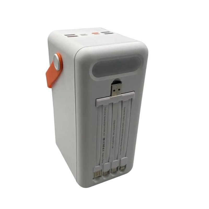 Large Capacity 80 000 mAh Solar LED Light Power Bank YM639CX