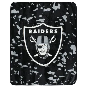 Las Vegas Raiders Throw Blanket, 50" x 60"