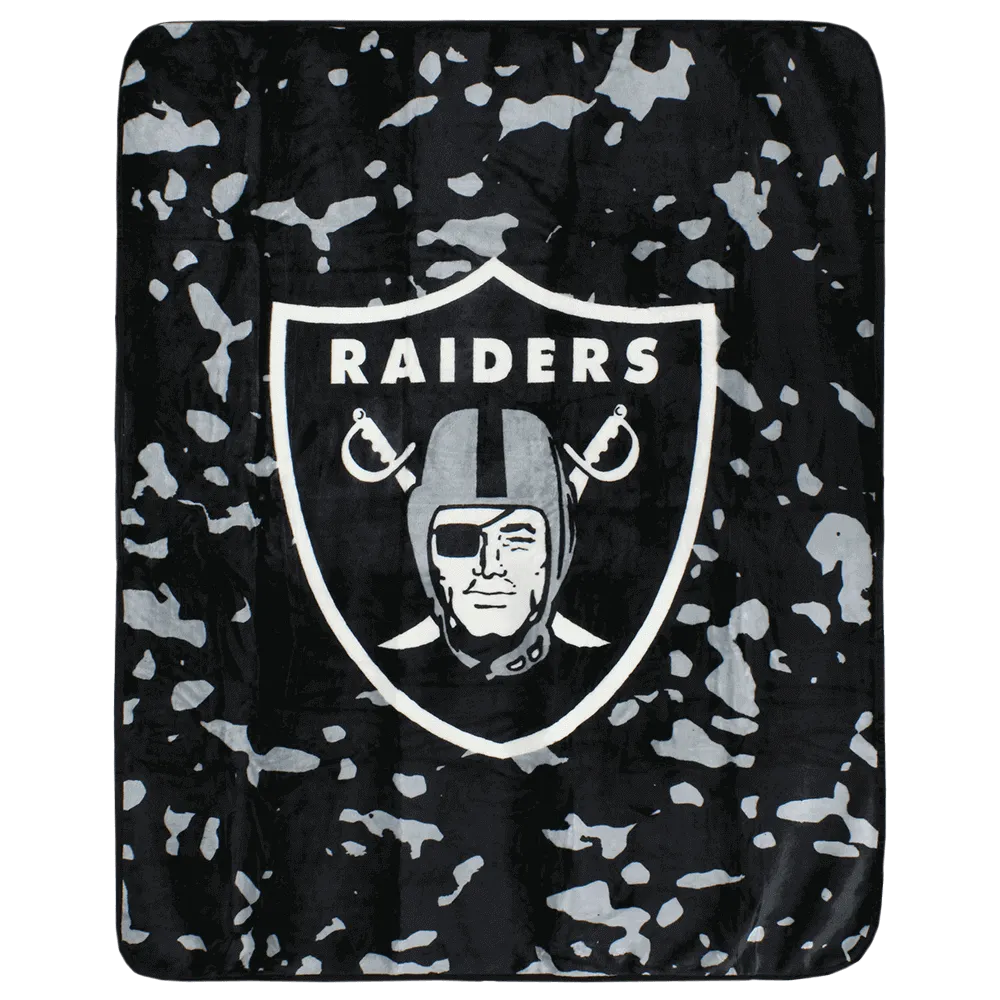 Las Vegas Raiders Throw Blanket, 50" x 60"