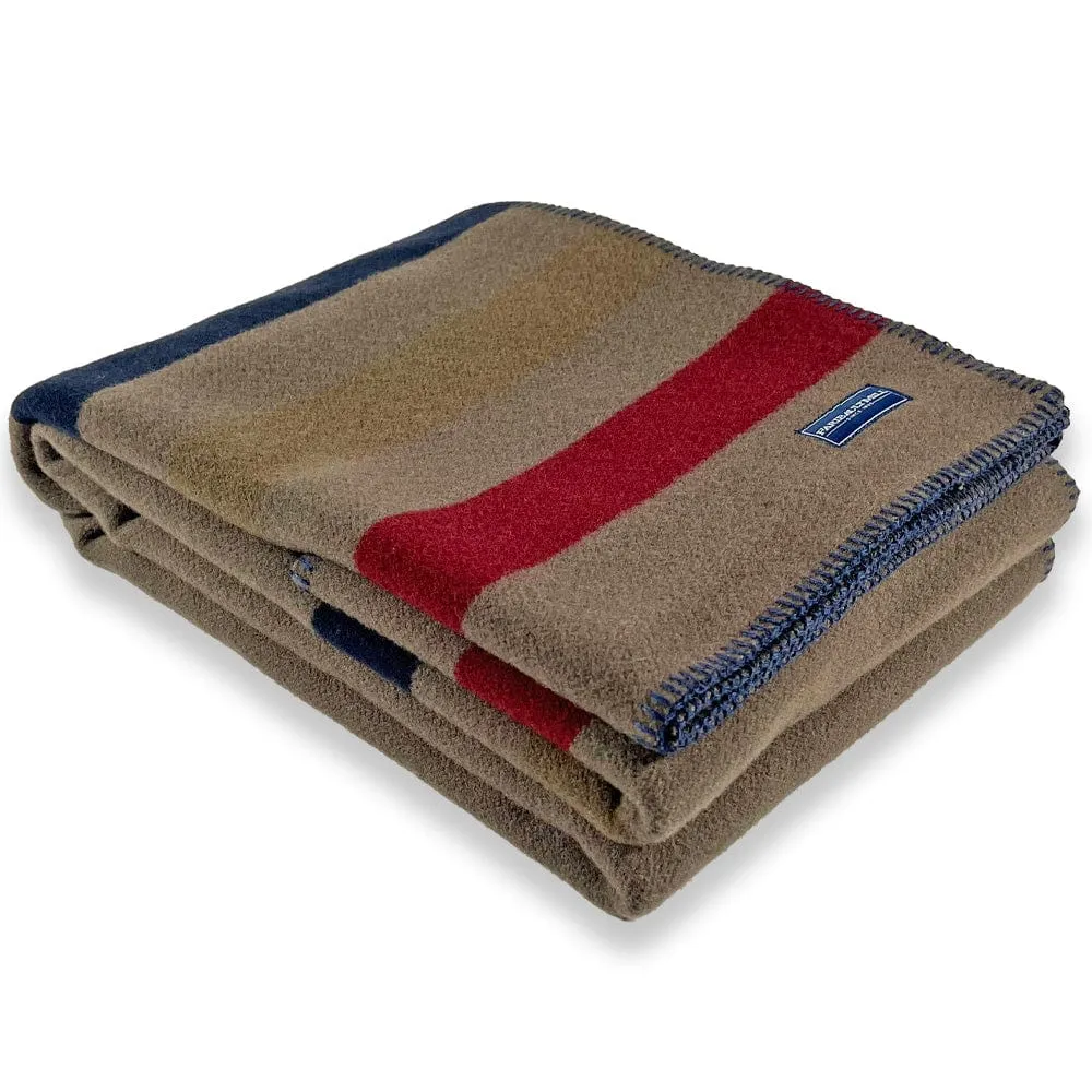 Limited Edition Frontier Wool Throw Blanket