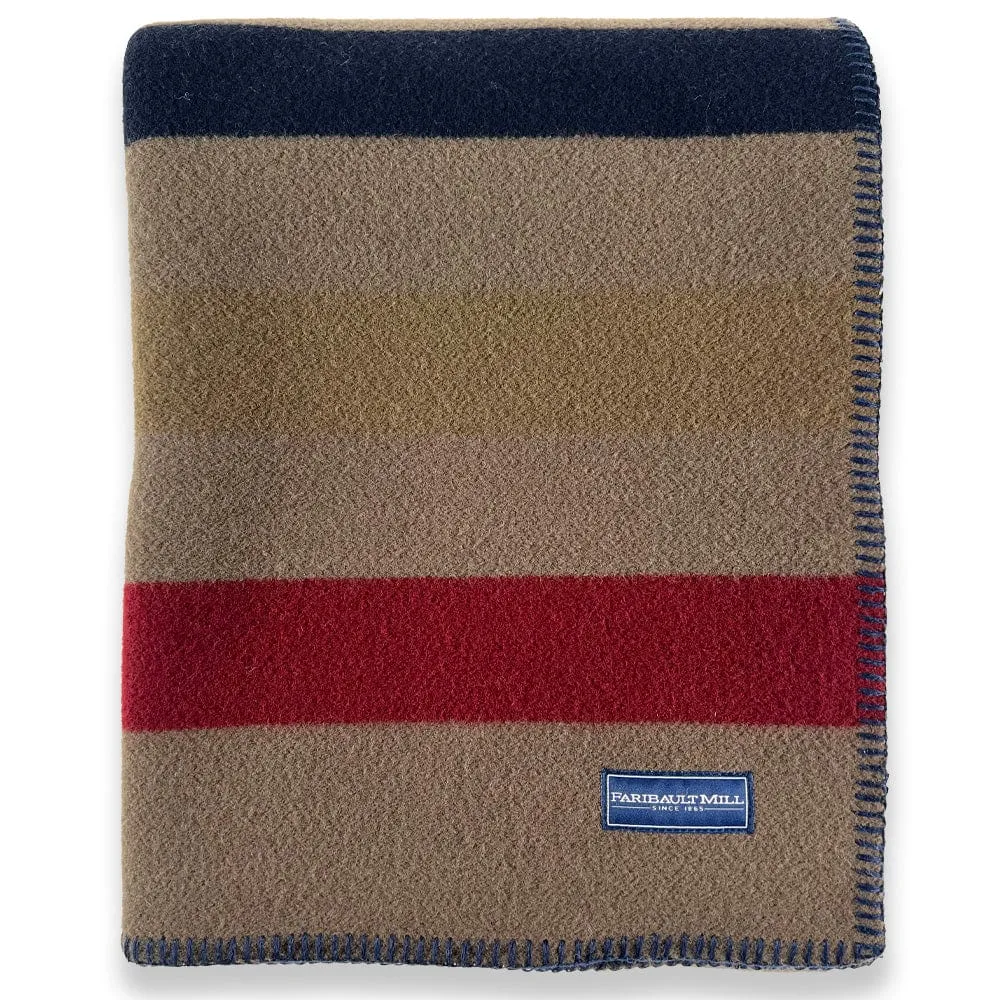 Limited Edition Frontier Wool Throw Blanket