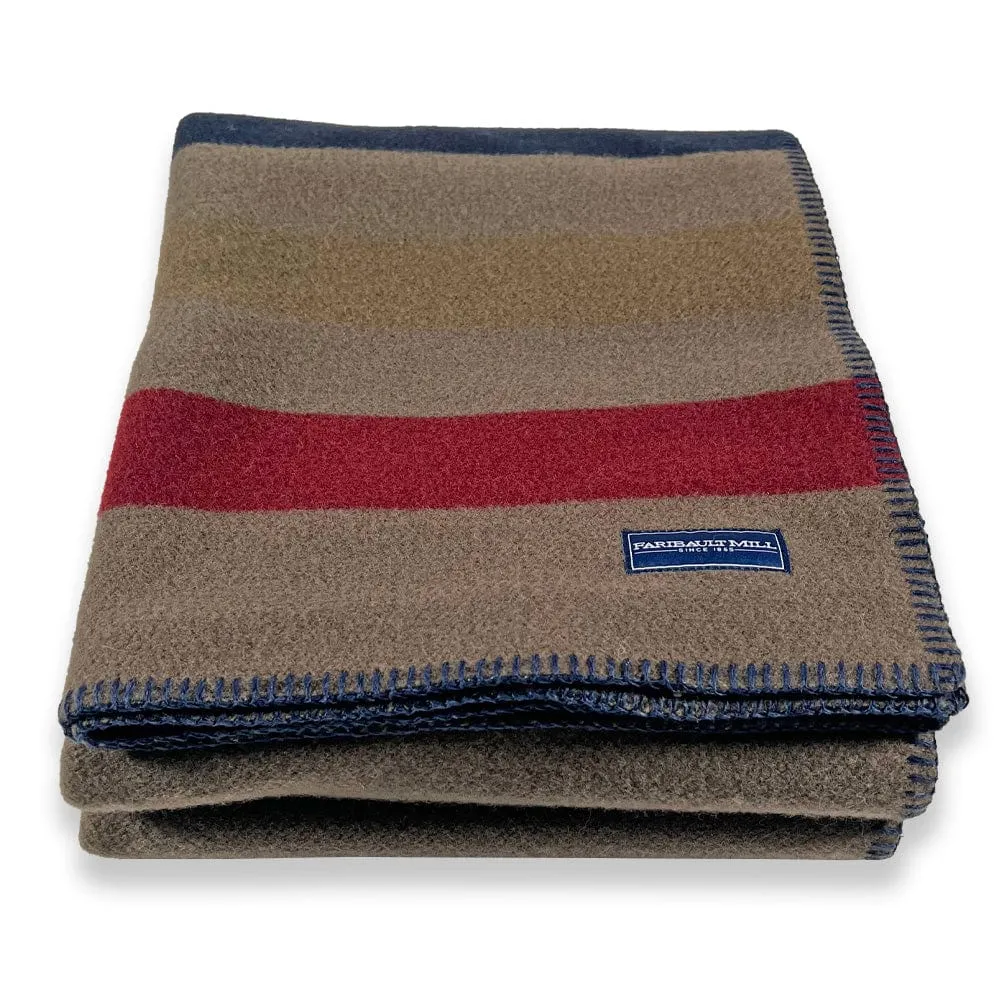 Limited Edition Frontier Wool Throw Blanket