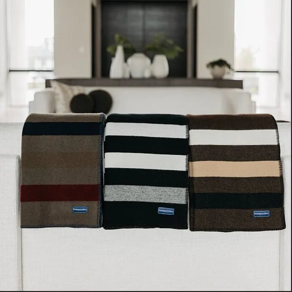 Limited Edition Frontier Wool Throw Blanket