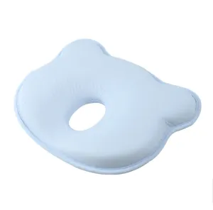 Memory Foam Baby Bear Shaped Pillow Blue