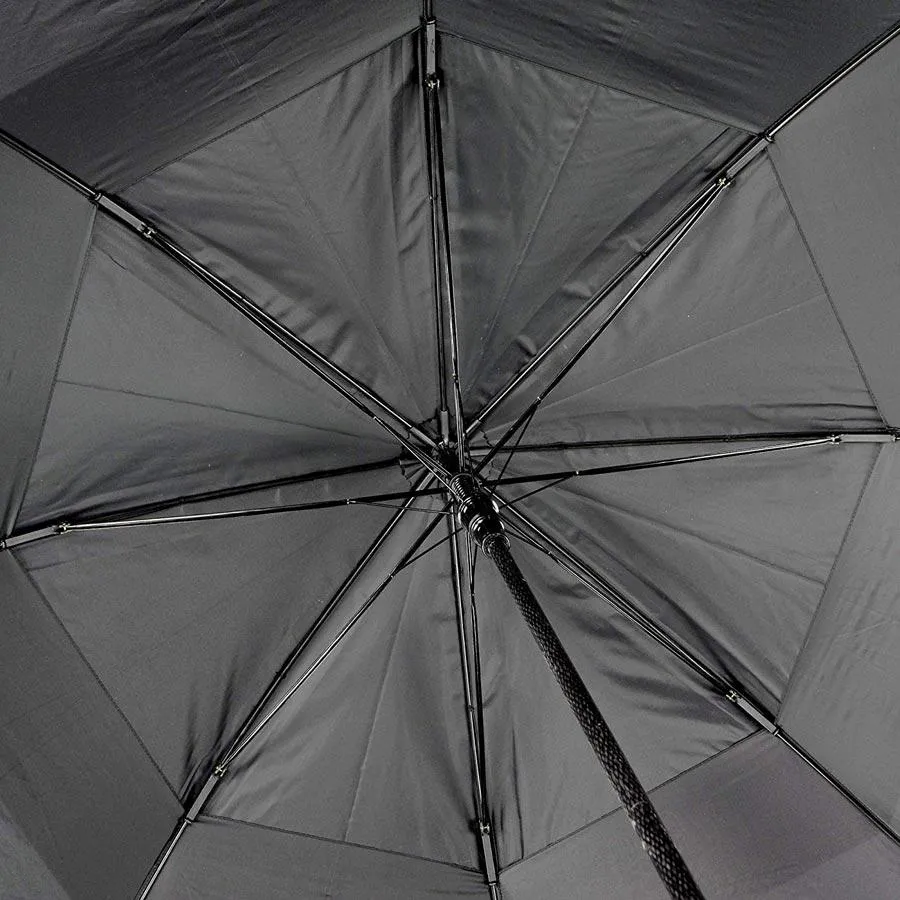 Mens Jumbo Automatic Double Canopy Wind-Proof Umbrella