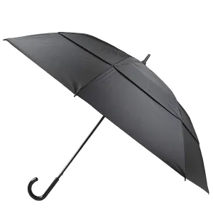 Mens Jumbo Automatic Double Canopy Wind-Proof Umbrella
