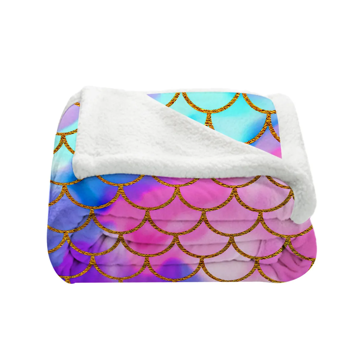 Mermaid Passion Soft Sherpa Blanket