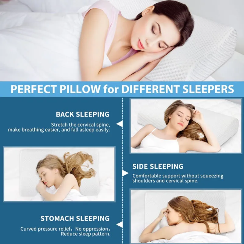 Neck And Shoulder Pain Memory Foam Pillow F49-8-291