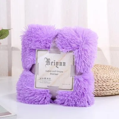 New Arrival Luxury Shaggy Throw Blanket