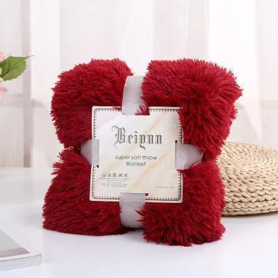 New Arrival Luxury Shaggy Throw Blanket