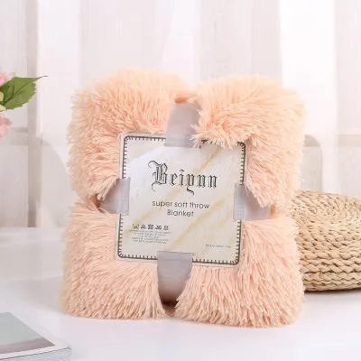 New Arrival Luxury Shaggy Throw Blanket