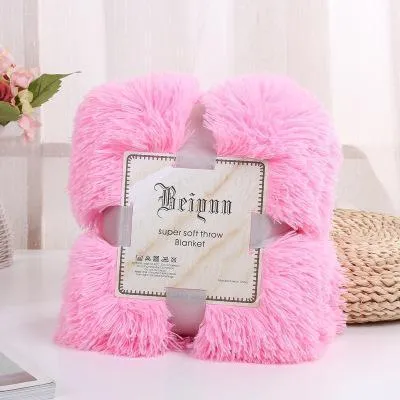 New Arrival Luxury Shaggy Throw Blanket