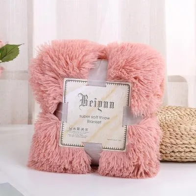 New Arrival Luxury Shaggy Throw Blanket