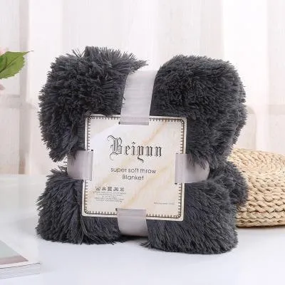 New Arrival Luxury Shaggy Throw Blanket