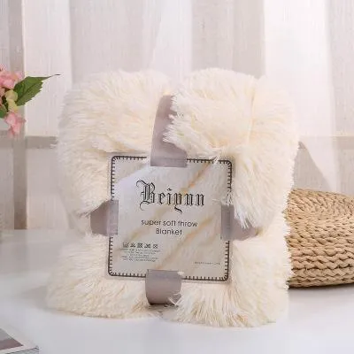 New Arrival Luxury Shaggy Throw Blanket