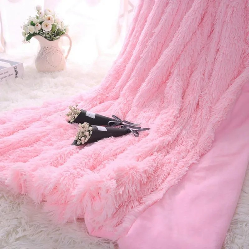 New Arrival Luxury Shaggy Throw Blanket