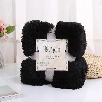 New Arrival Luxury Shaggy Throw Blanket
