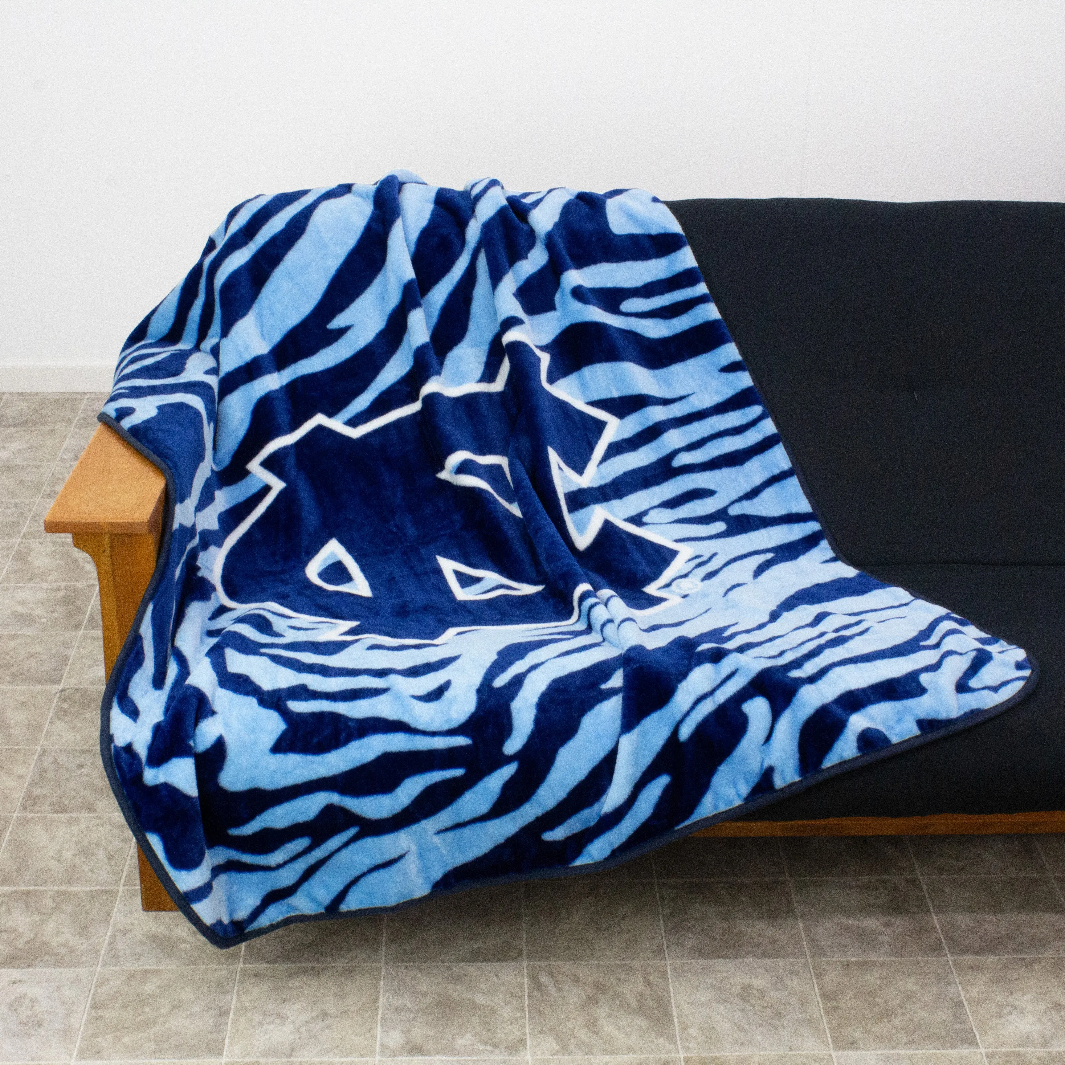North Carolina Tar Heels Raschel Throw Blanket
