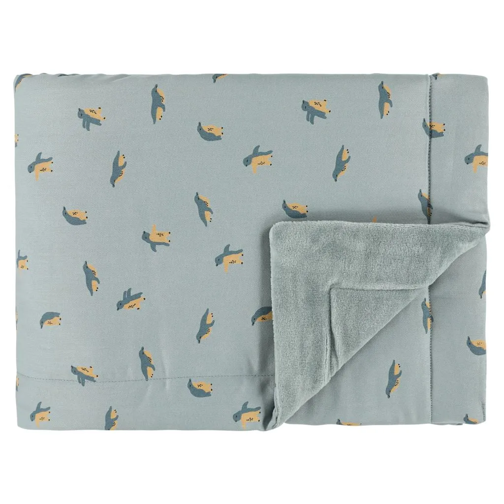 Organic Blanket Cotton Peppy Penguins