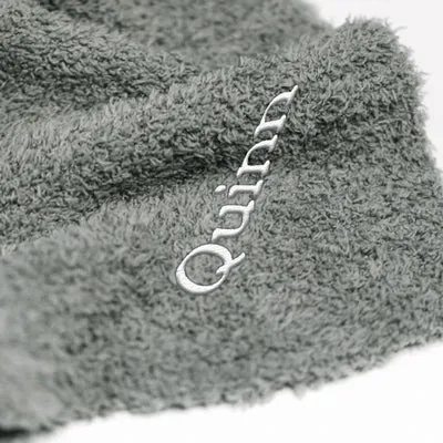 Personalized Baby Blanket  (Mini 15x20)  Grey Bamboni