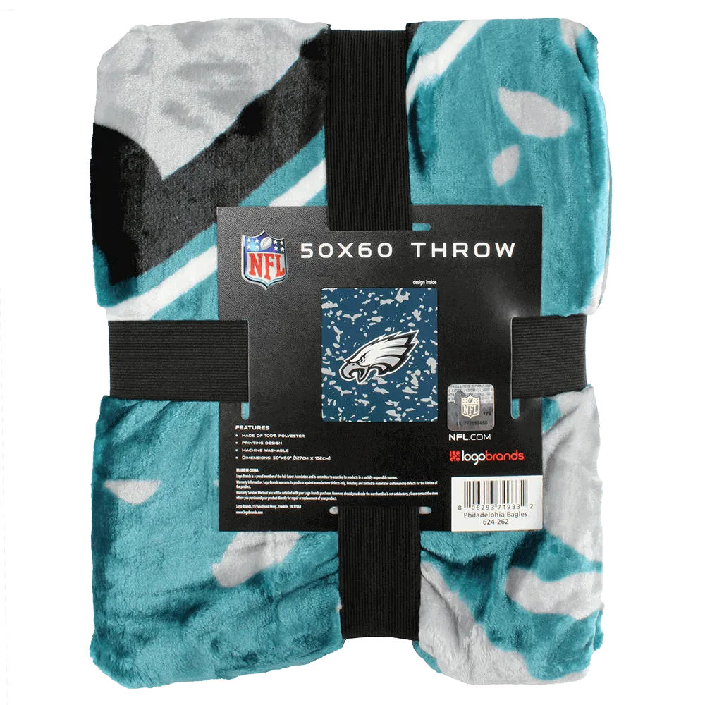 Philadelphia Eagles Throw Blanket, 50" x 60"