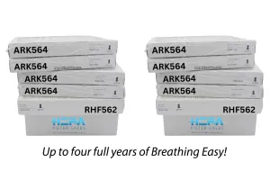 PremierOne HP500 HEPA Air Cleaner Filter 2 x 2-Year Bundles